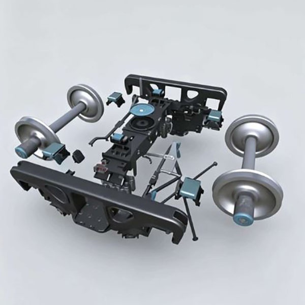 Railway Freight casting steel Bogie for Hopper Wagon