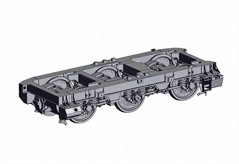 Cast Steel Three-Piece Bogies: Types, Components, and Technical Comparisons