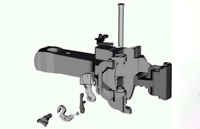 railway AAR coupler components