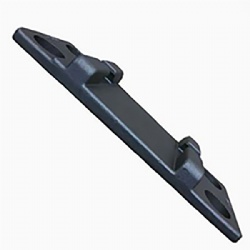 Railway casting steel rail tie plate of rail fasten parts