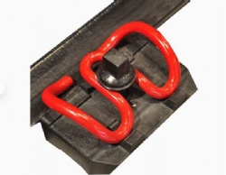 Steel Spring Rail Fastening W Clip for Railway Fastening