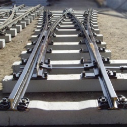 AAR/AS Standard Railway Track Switch rail Turnout  of Railroad Turnout System