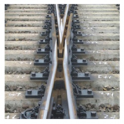 AAR Standard Railway Track Switch rail Turnout of Railroad Turnout System