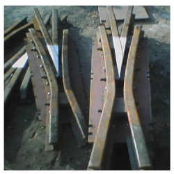 AAR Standard Railway Track Switch rail Turnout of Railroad Turnout System