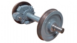 raiway wheel set of train
