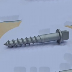 Railroad Rail Sleeper Screw Spike with Round Thread