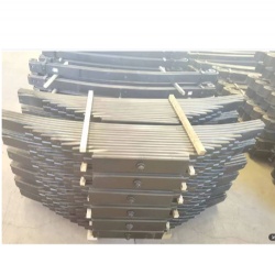 Heavy-Duty Trailer Leaf Spring (Multi-Leaf Slipper/Double-Eye Spring)