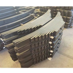 Heavy-Duty Trailer Leaf Spring (Multi-Leaf Slipper/Double-Eye Spring)
