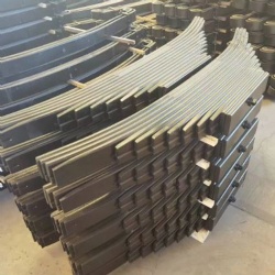Heavy-Duty Trailer Leaf Spring (Multi-Leaf Slipper/Double-Eye Spring)